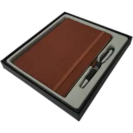 Prestige Lined Gift Set Brown